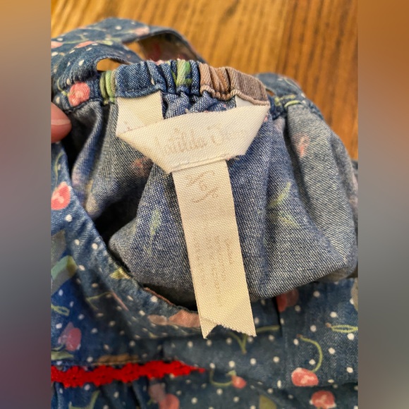 Matilda Jane Chambray Cherry Tunic and coordinating Shorties - Picture 4 of 7